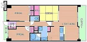 大阪府大阪市都島区毛馬町２丁目（賃貸マンション3LDK・7階・68.47㎡） その2