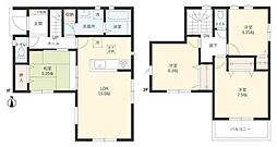 Ｓｕｍａｉｔｏ川越市かすみ野08 4LDKの間取り