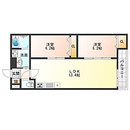 BJ,DA・VINCI 3LDKの間取図画像