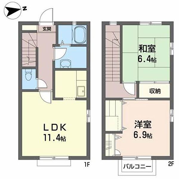 画像2:間取図