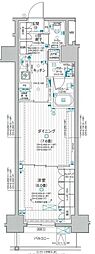 日神パレステージ大島 1DKの間取図画像