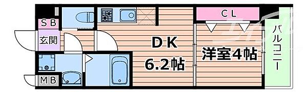 Alivis北梅田 ｜大阪府大阪市北区本庄西２丁目(賃貸マンション1DK・2階・26.93㎡)の写真 その2