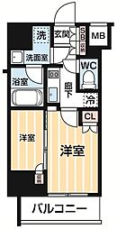 東京メトロ日比谷線 南千住駅 徒歩5分の賃貸マンション 3階2Kの間取り