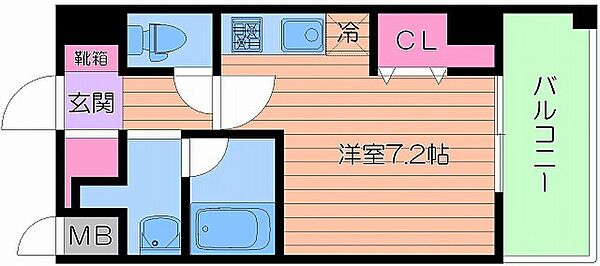 トレヴァンス梅田 ｜大阪府大阪市北区豊崎４丁目(賃貸マンション1R・2階・24.09㎡)の写真 その2