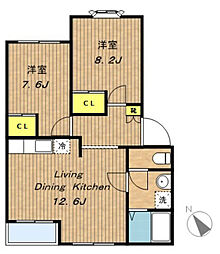 エスポラード 2階