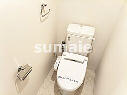 洗浄便座付きのトイレです。