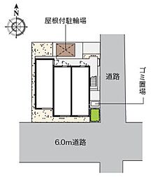 CLEINOスガノ東 1Kの間取図画像