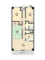 ラトアール平和台 106 ｜ 東京都練馬区早宮２丁目2-12（賃貸マンション3LDK・1階・65.84㎡） その2