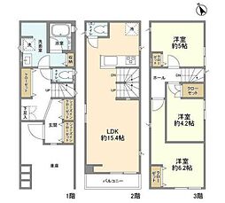 Ｋｏｌｅｔ南与野29 3LDKの間取り