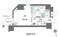 フェニックス川崎参番館 1Kの間取図画像