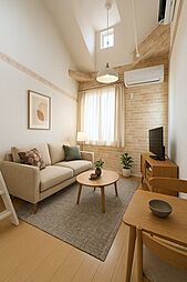 ユナイト山手ロミー・シュナイダー 206 2階ワンルームのリビング/ダイニング