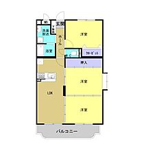 ドルチェカーサ 101 ｜ 熊本県荒尾市川登（賃貸マンション3LDK・1階・65.60㎡） その2