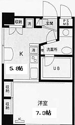 KS-DiO 1Kの間取図画像