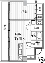 ティーズガーデン多摩センター 407 ｜ 東京都多摩市山王下１丁目5-5（賃貸マンション1LDK・4階・42.31㎡） その2