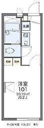 レオパレスサンセットヒル 1Kの間取図画像