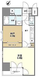 CODETERRACE東日本橋 1SKの間取図画像