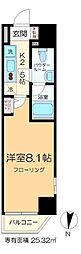 GRANDFORCE綾瀬2 1Kの間取図画像