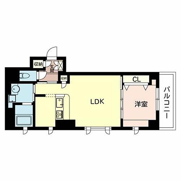 ＣＡＲＥＴＴＡ神戸元町通 0401｜兵庫県神戸市中央区元町通３丁目(賃貸マンション1LDK・4階・50.42㎡)の写真 その2