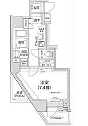 アイルプレミアム本駒込 1Kの間取図画像