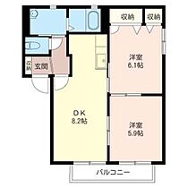 グリーンハイツ請西 00202 ｜ 千葉県木更津市請西1021-2（賃貸アパート1LDK・2階・50.40㎡） その2