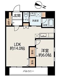 VistaArena 1LDKの間取図画像