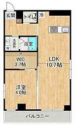 ReDEAL町屋レジデンス 4階1SLDKの間取り