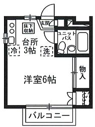 間取図画像 ワンルーム