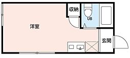 プレミアムバリュー生田 ワンルームの間取図画像