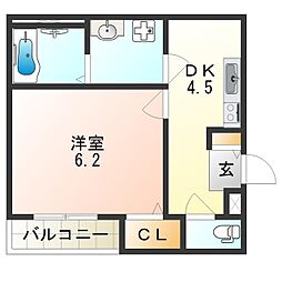 ノイヴェル布施 2階