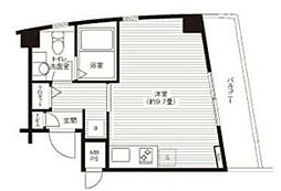 プラザSTH 1Kの間取図画像