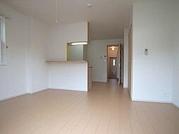 グリーンパークII 1階ワンルームのリビング/ダイニング