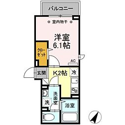 アリビオ南大沢 2階