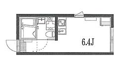 ゴールドレジデンス西荻窪 3階ワンルームの間取り
