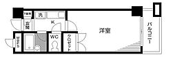 日神パレステージ玉川上水 1Kの間取図画像