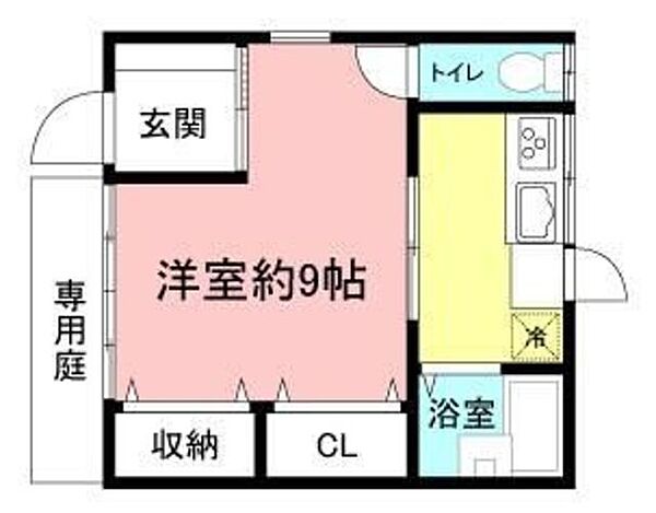 サンハイツ小林 105｜神奈川県相模原市中央区鹿沼台２丁目(賃貸アパート1K・1階・29.74㎡)の写真 その2