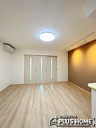 南海線 和歌山市駅 徒歩5分の賃貸アパート 2階1LDKのリビング/ダイニング