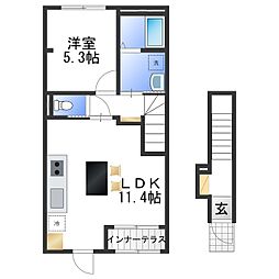 Gran Move I 1LDKの間取図画像