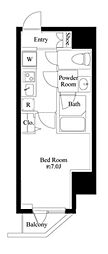ハーモニーレジデンス浜松町 1Kの間取図画像