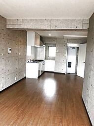 オークマンション小田急相模原 4階1LDKのリビング/ダイニング