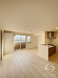 阪急神戸本線 塚口駅 徒歩7分の賃貸アパート 1階2LDKのリビング/ダイニング