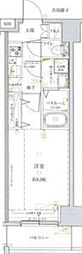 CREVISTA中板橋 1Kの間取図画像