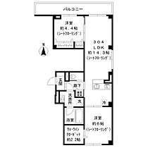 ｓｋｙｅ池上 304 ｜ 東京都大田区池上８丁目12-1（賃貸マンション2LDK・3階・61.45㎡） その2