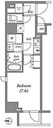 GRANPASEO両国North 1Kの間取図画像
