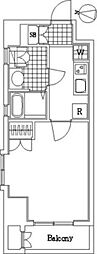 レジオス板橋本町アヴィニティー 1Kの間取図画像