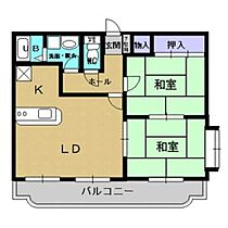 プリシェール福田 201 ｜ 鹿児島県鹿児島市伊敷台２丁目（賃貸マンション2LDK・2階・63.10㎡） その2