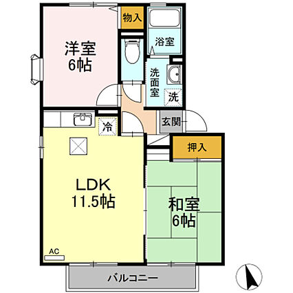 アドミラーブルA_間取り_0