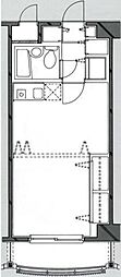 日神パレス生麦 1DKの間取図画像