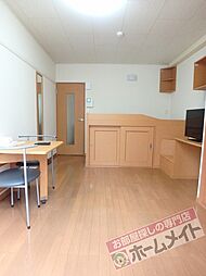 JR阪和線 和泉府中駅 徒歩12分の賃貸アパート 2階1Kのリビング/ダイニング