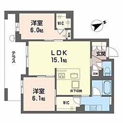 アルテーヌ浜寺元町 2階