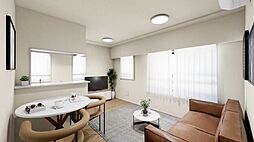 デュオメゾン渋谷松濤 2階1LDKのリビング/ダイニング